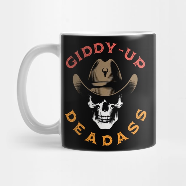 Badass or Deadass Cowboy Skull by MetalByte